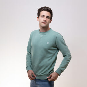 Sudadera Verde Aguamarina